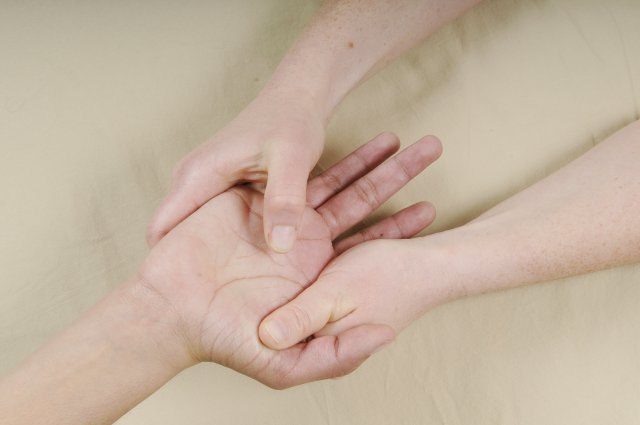 hand helping hand